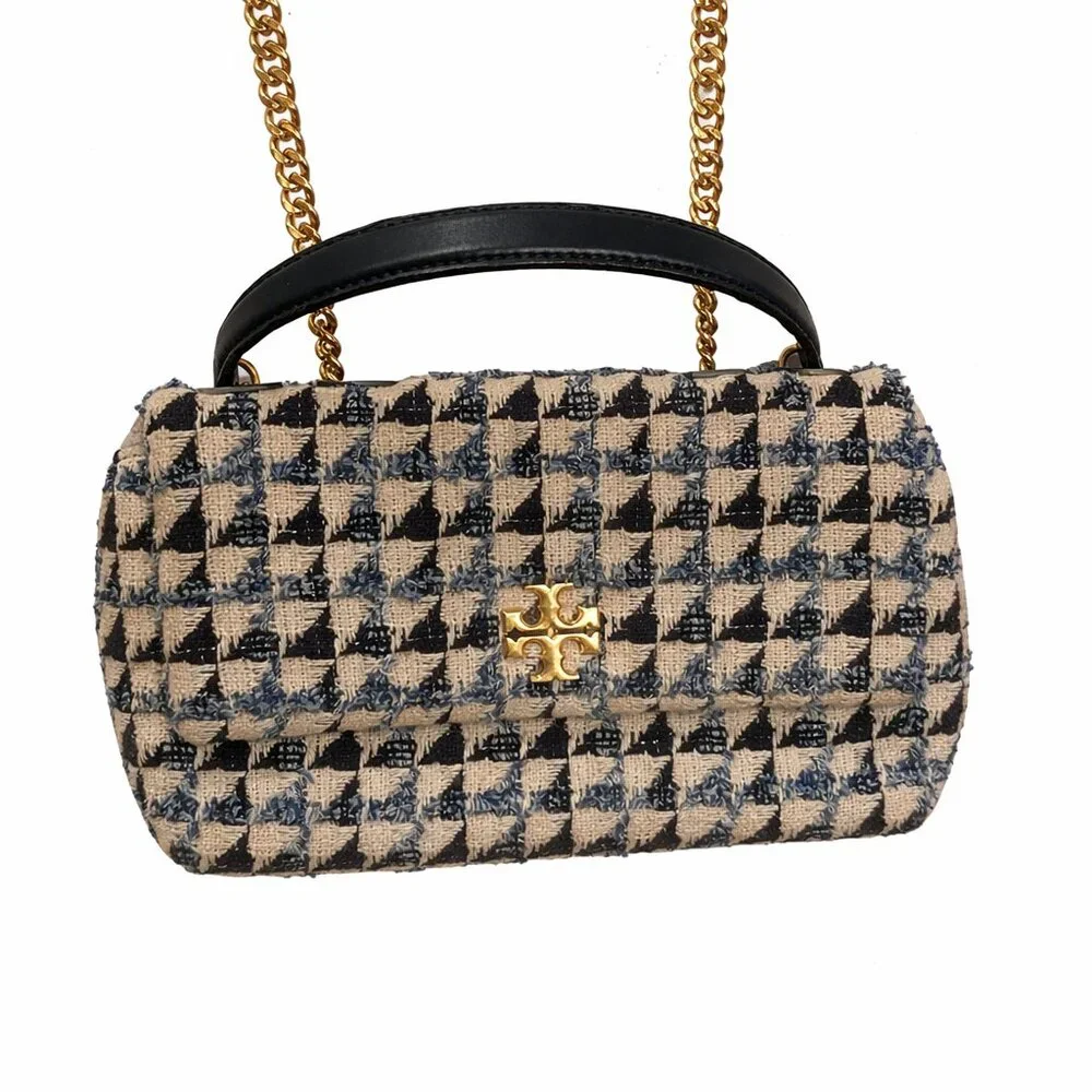Tory Burch Small Kira Tweed Multi Convertible Shoulder Bag
